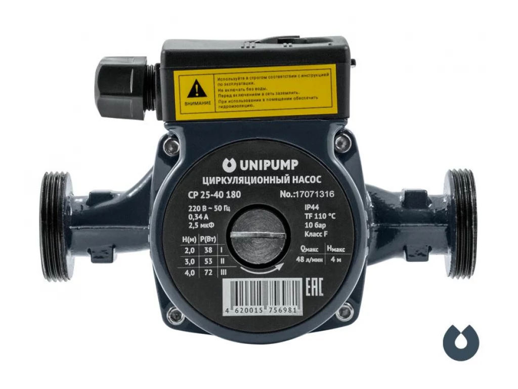 Насос циркуляционный CP 25-40 Unipump